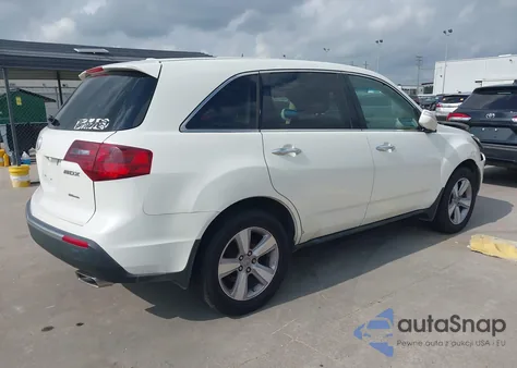 2013 Acura Mdx z USA, uszkodzony, nr VIN 2HNYD2H21DH517120